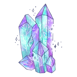 crystal illustration
